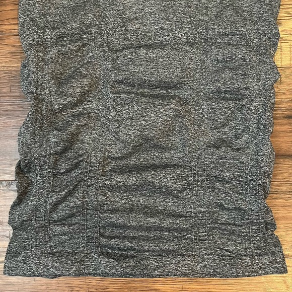 Y2K Womens Medium Lace Trim Cami Grey Coquette Fairy Bratz 2000s‎ Ruched Stretch - Picture 6 of 7